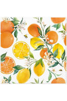 Cytrusy i Pszczoły, serwetki papierowe z nadrukiem