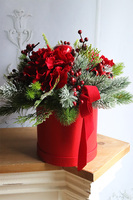 Red Winter, zimowy flowerbox
