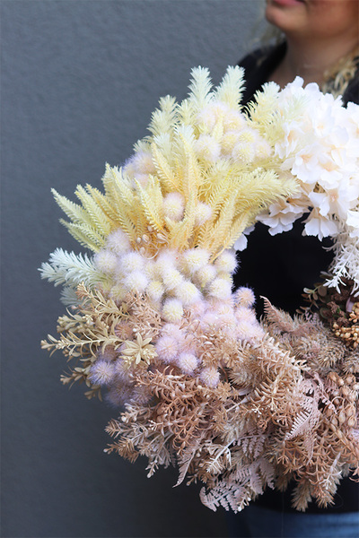 Boho York, wianek na drzwi