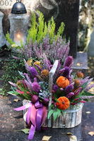 dekoracja nagrobna, Koszyczek Dyniowy