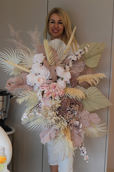 Secret of Flowers, komplet dekoracji na przyjęcie