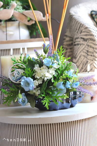 Navy Shell kompozycja marynistyczna w muszli