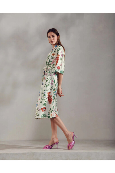 Marigold Essenza, kimono satynowe szlafrok	