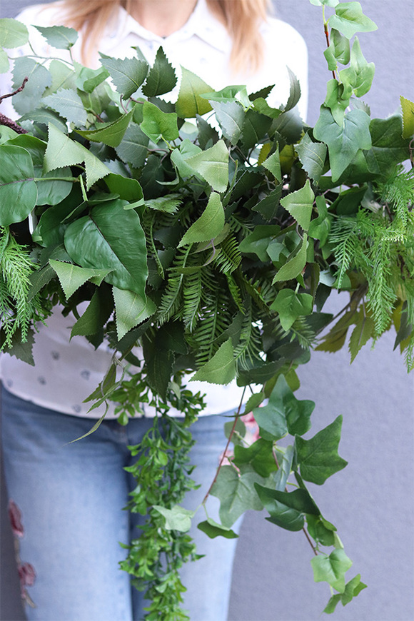 Green Palace, zielona girlanda