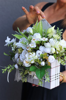 flowerbox - koperta z kwiatami, Koperto Ceyta, wym.30x20x6.5cm 