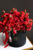 Forever Love, różany flowerbox na walentynki