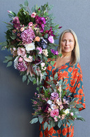 Vilani, bukiet nagrobny we wkładzie do wazonu