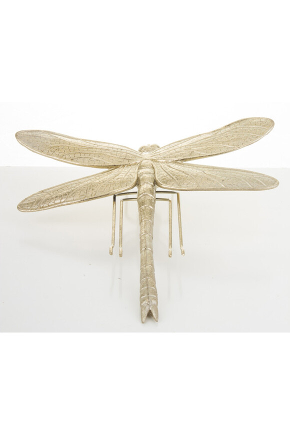 Ważka, figurka złota dekoracja ścienna