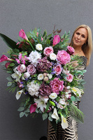 Pink Letta, wiązanka nagrobna