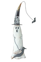 Halloween 1A, metalowa figurka duch / duchy, wym.17x10x59cm