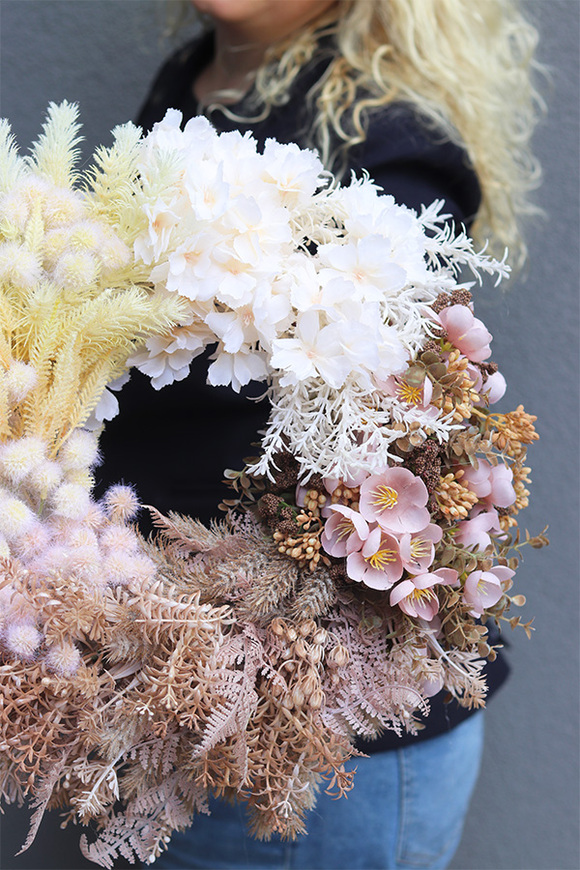 Boho York, wianek na drzwi