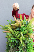 Green Moni Big, zielona kompozycja wisząca