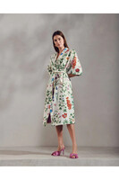 Marigold Essenza, kimono satynowe szlafrok	