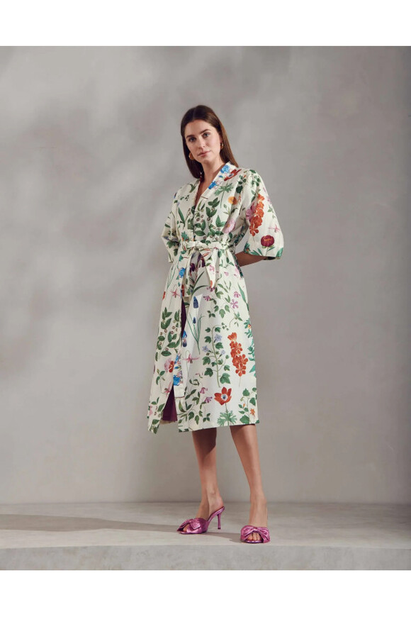 Marigold Essenza, kimono satynowe szlafrok	