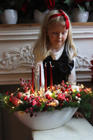 Moko Christmas Laos, adwentowy stroik świąteczny LED