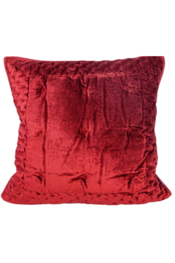 poszewka dekoracyjna Alpana Bordo, wym.45x45cm