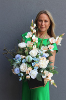 Lumena, kompozycja nagrobna w donicy