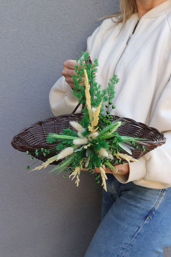 Verdo, dekorowany koszyczek wielkanocny