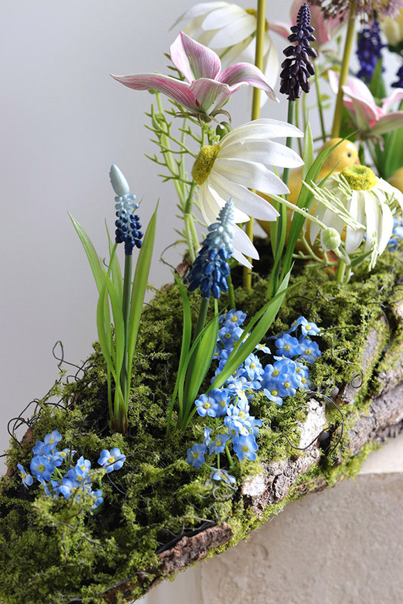 Meadow Wood Duck, wiosenna dekoracja kwiatowa