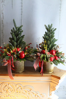 Dynastia, realistyczna choinka świąteczna z przybraniem LED