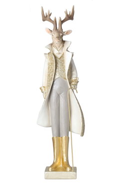 Reindeer Royalty L, figurka świąteczna renifer, wys.62cm