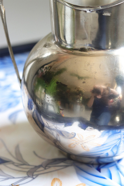 Vinted, metalowy dzbanek