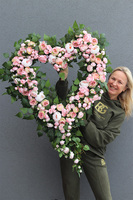 Angielska Róża, komplet dekoracji nagrobnych