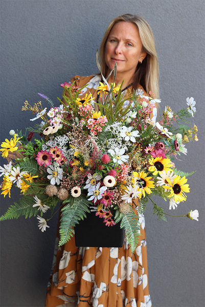 wiązanka nagrobna Nemosta, wym.85cm