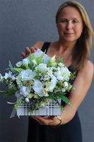 flowerbox - koperta z kwiatami, Koperto Ceyta, wym.30x20x6.5cm 