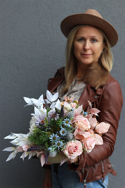 Jesienny Klif, jesienna kompozycja w naczyniu