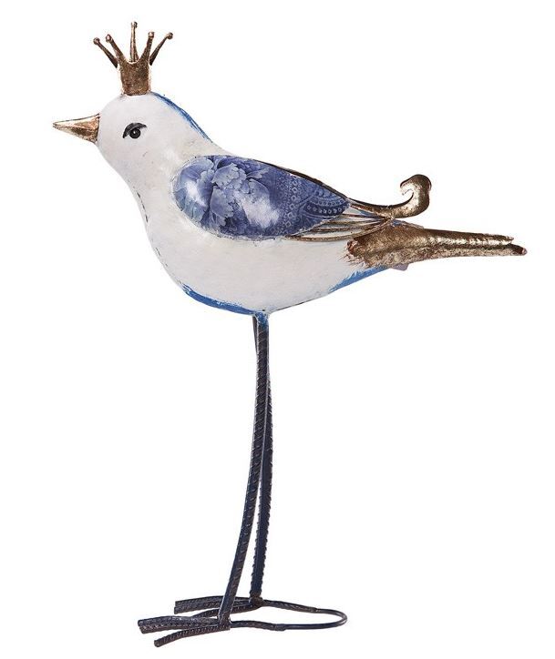 Ptasie Trele, dekoracja / figurka metalowa, wym.42cm