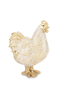 Easter Gold, figurka wielkanocna kura, wym. 24x18x11cm