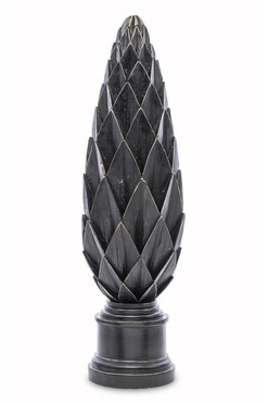 figurka czarna Karczoch 1, wym.60,5x15x15cm