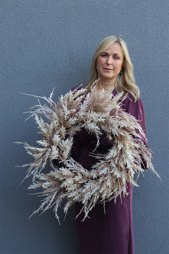 dekoracyjny wianek Boho Premium Natural