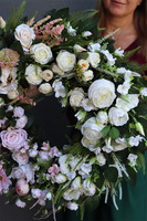 Dolera Pinik, wieniec / wiązanka pogrzebowa, śr.68cm