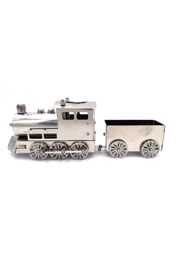  Lokomotywa Steel, stalowa figurka model pociągu