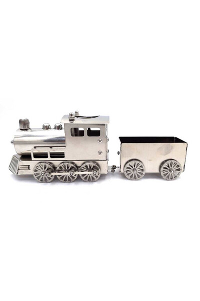  Lokomotywa Steel, stalowa figurka model pociągu