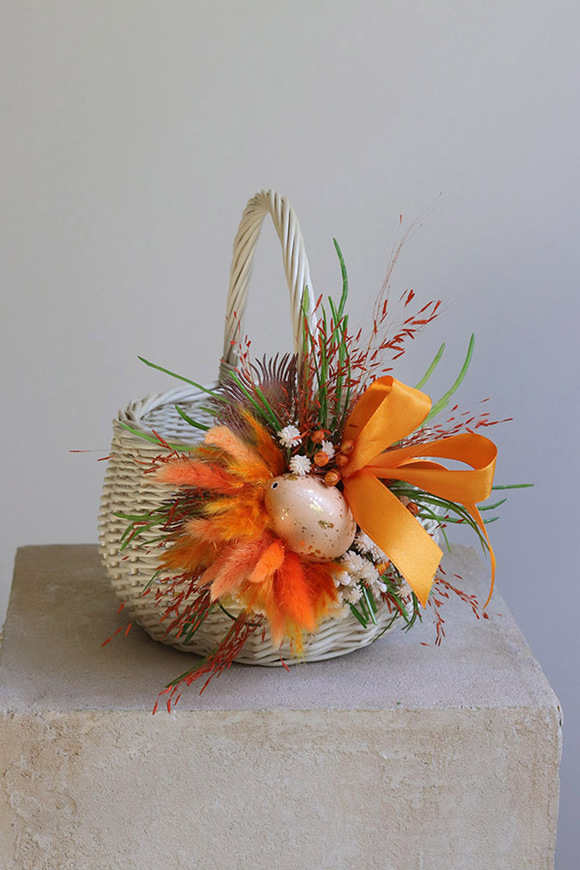 Orangis, dekorowany koszyczek wielkanocny