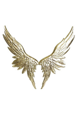 Wings, świąteczna dekoracja ścienna, wym.80x55cm