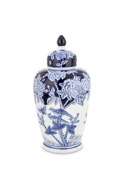 Gemmei, amfora pojemnik z pokrywką, wym.38x18cm