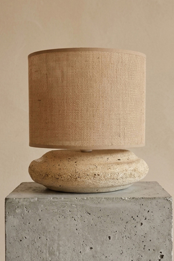 nowoczesna lampa stołowa ceramiczna
