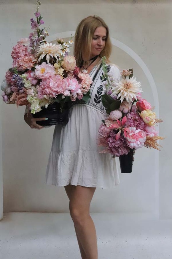 Morena, komplet dekoracji nagrobnych