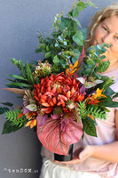 Dacja Fall, bukiet nagrobny we wkładzie