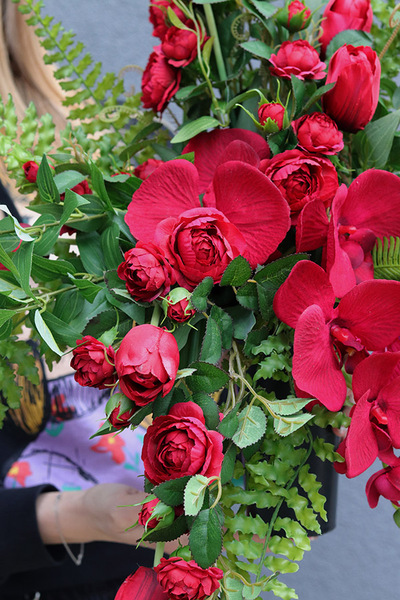 Volcan Carmina, komplet dekoracji nagrobnych