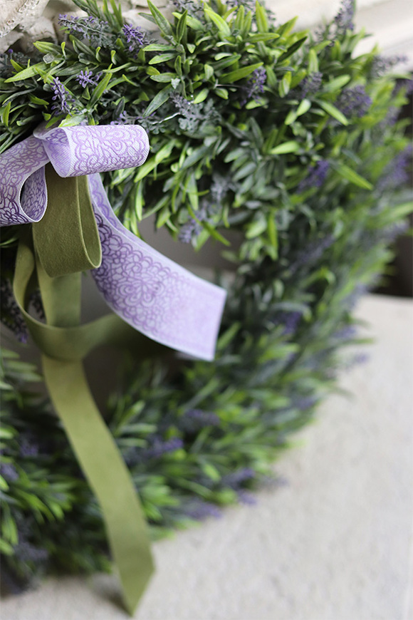 wysokiej jakości lawendowy wianek, Wiosenny Klimat