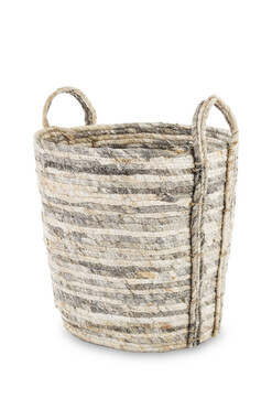 Ecoetno A, pleciony osłonka / koszyk, wym.42x36x36cm