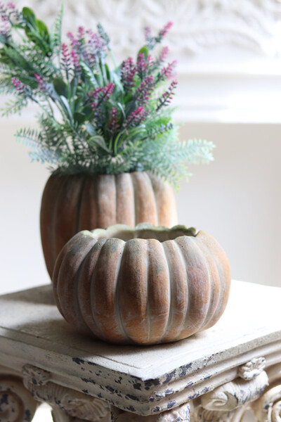 dekoracyjna osłonka / donica dynia, Pumpkin C