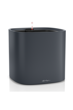 Pila, doniczka z nawadnianiem, szary, wym.33x35cm