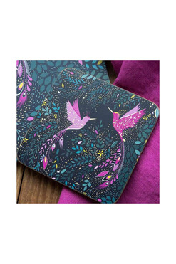 India, podkładki korkowe, małe, 4szt