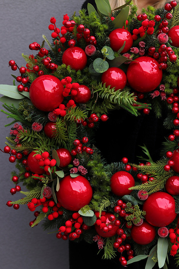 Karminove Love Xmas, komplet dekoracji świątecznych